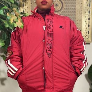 San Francisco 49ers vintage starter jacket